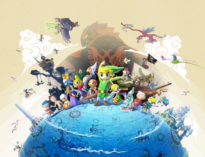 zelda wind waker hd arte