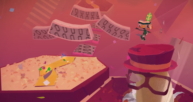 Tearaway y sus gimmicks se llevan muy bien y encajan con naturalidad