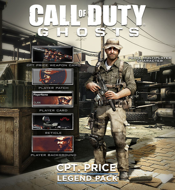 call of duty ghosts price