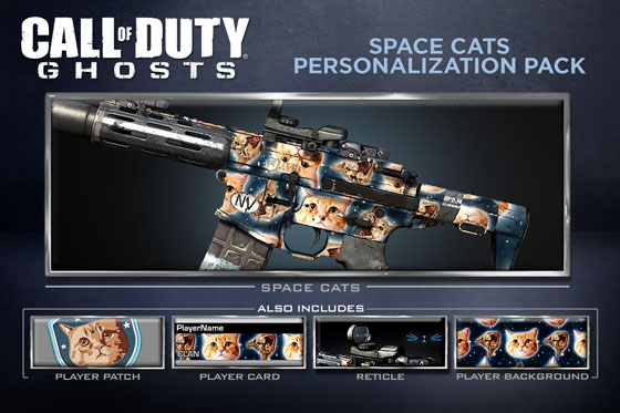 call of duty ghosts space cats