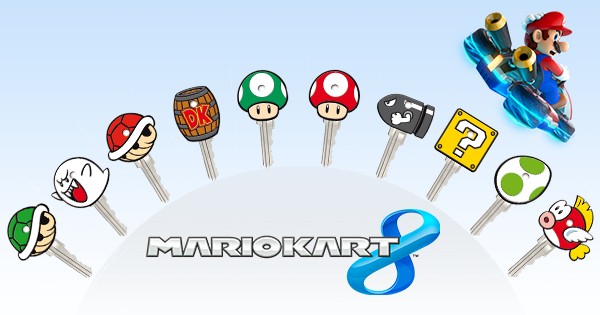 mario kart 8 llaves